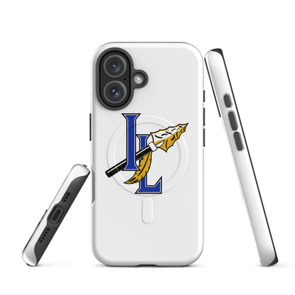 Magsafe Tough Case for iPhone | Indian Land Middle School Volleyball | Spear Athletic Logo