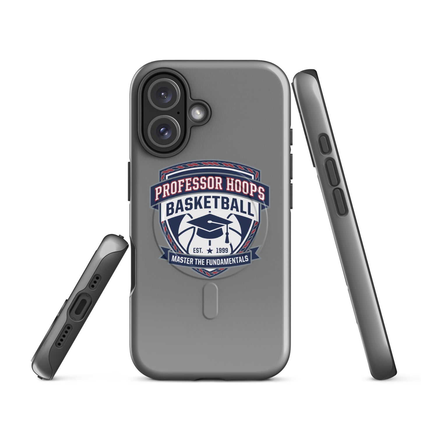 Magsafe Tough Case for iPhone | Professor Hoops Basketball | Crest Logo