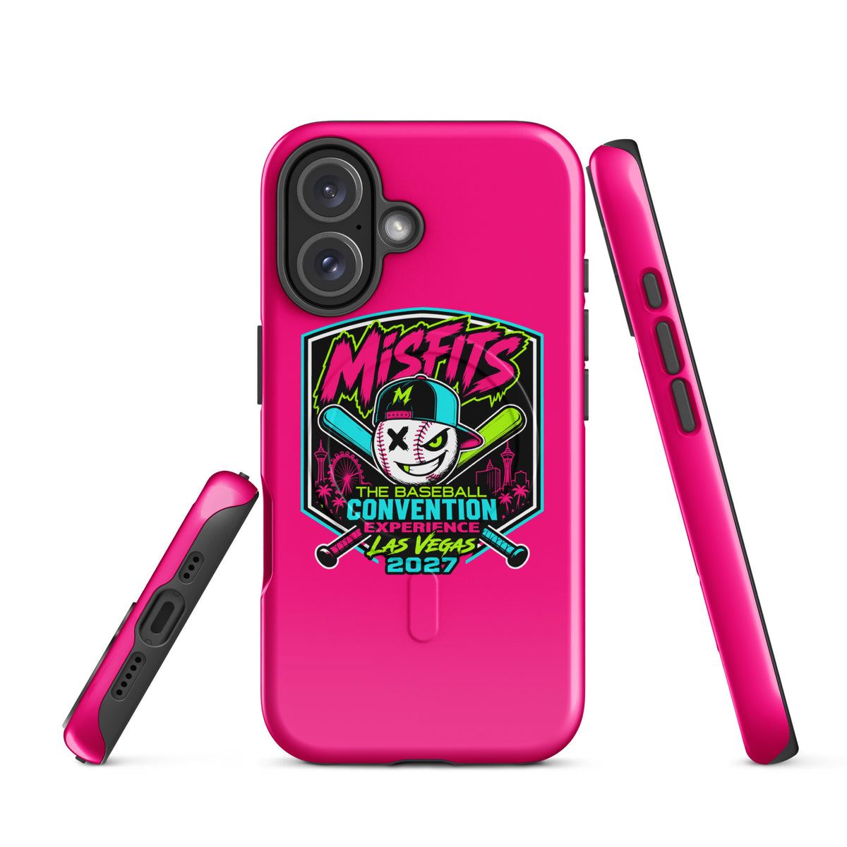 Magsafe Tough Case for iPhone | Misfits Baseball | Shield Logo