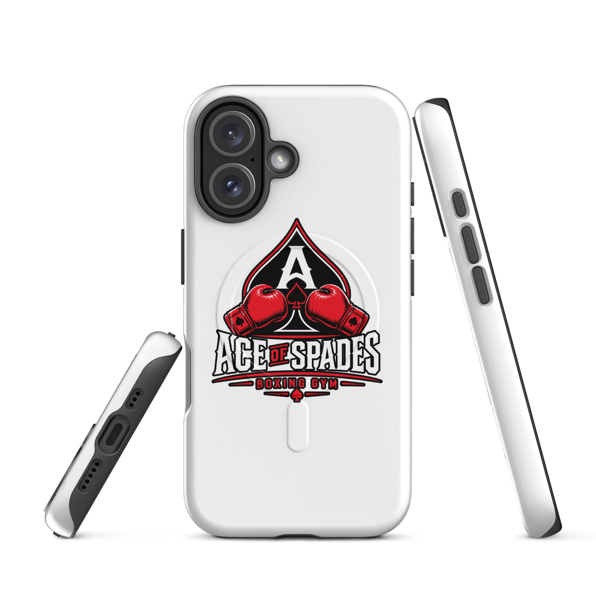 Magsafe Tough Case for iPhone | Ace of Spades Boxing Gym | Emblem Logo