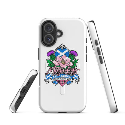 Magsafe Tough Case for iPhone | Pink Magnolias Dance | Valor Logo