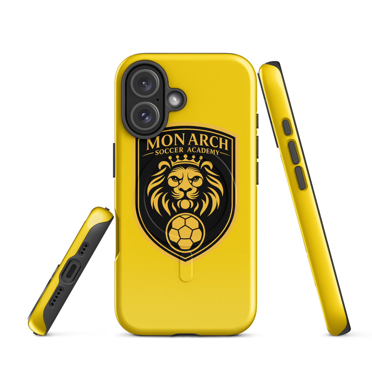 Magsafe Tough Case for iPhone | Monarch Soccer Academy | Shield Logo