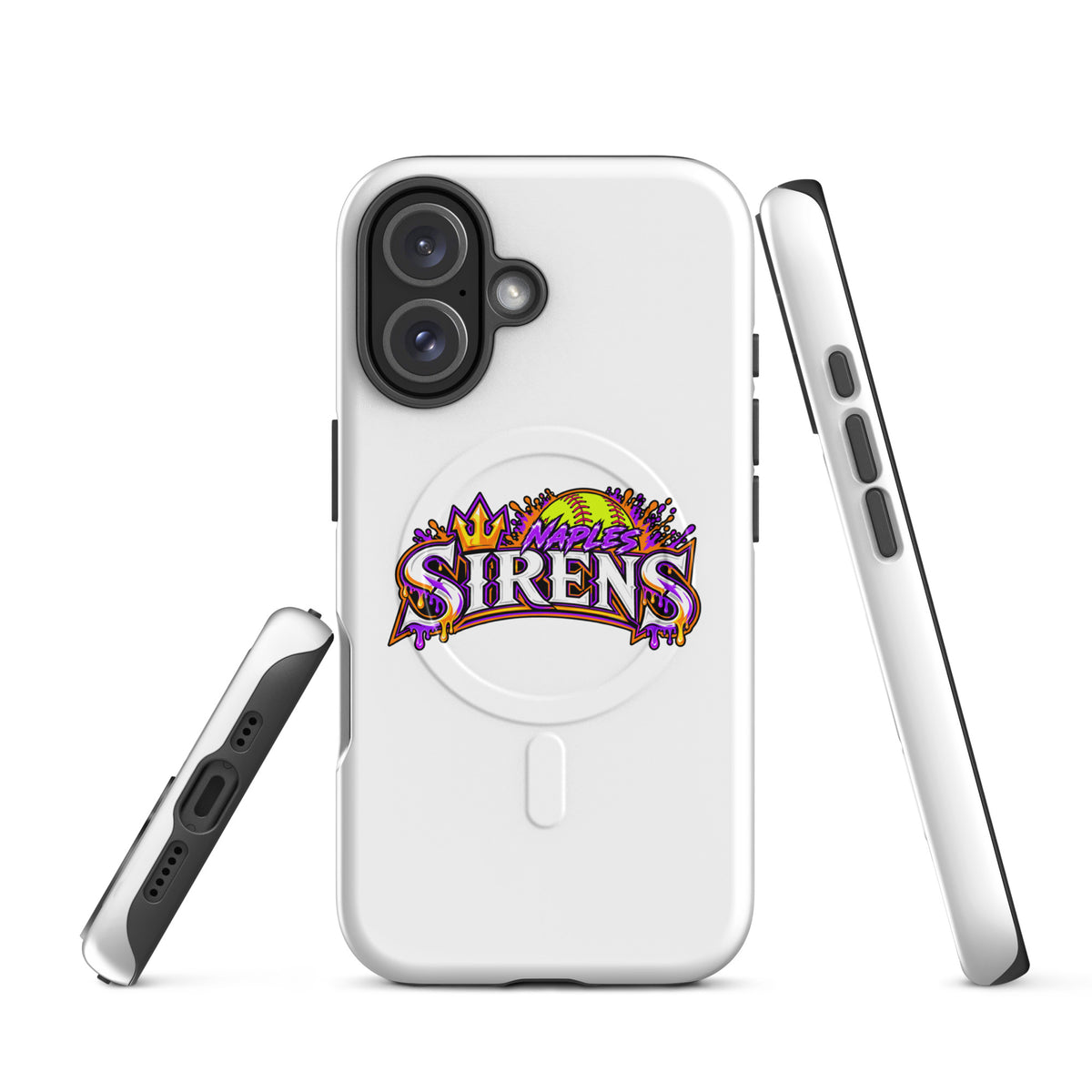 Magsafe Tough Case for iPhone | Naples Sirens | Emblem Logo