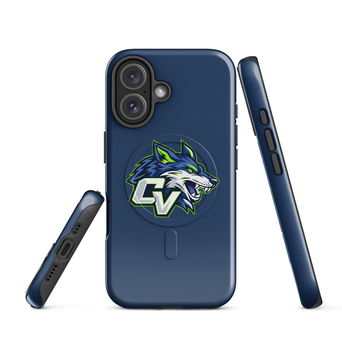 Magsafe Tough Case for iPhone | Cumberland Valley Coyotes Football | Crest Logo