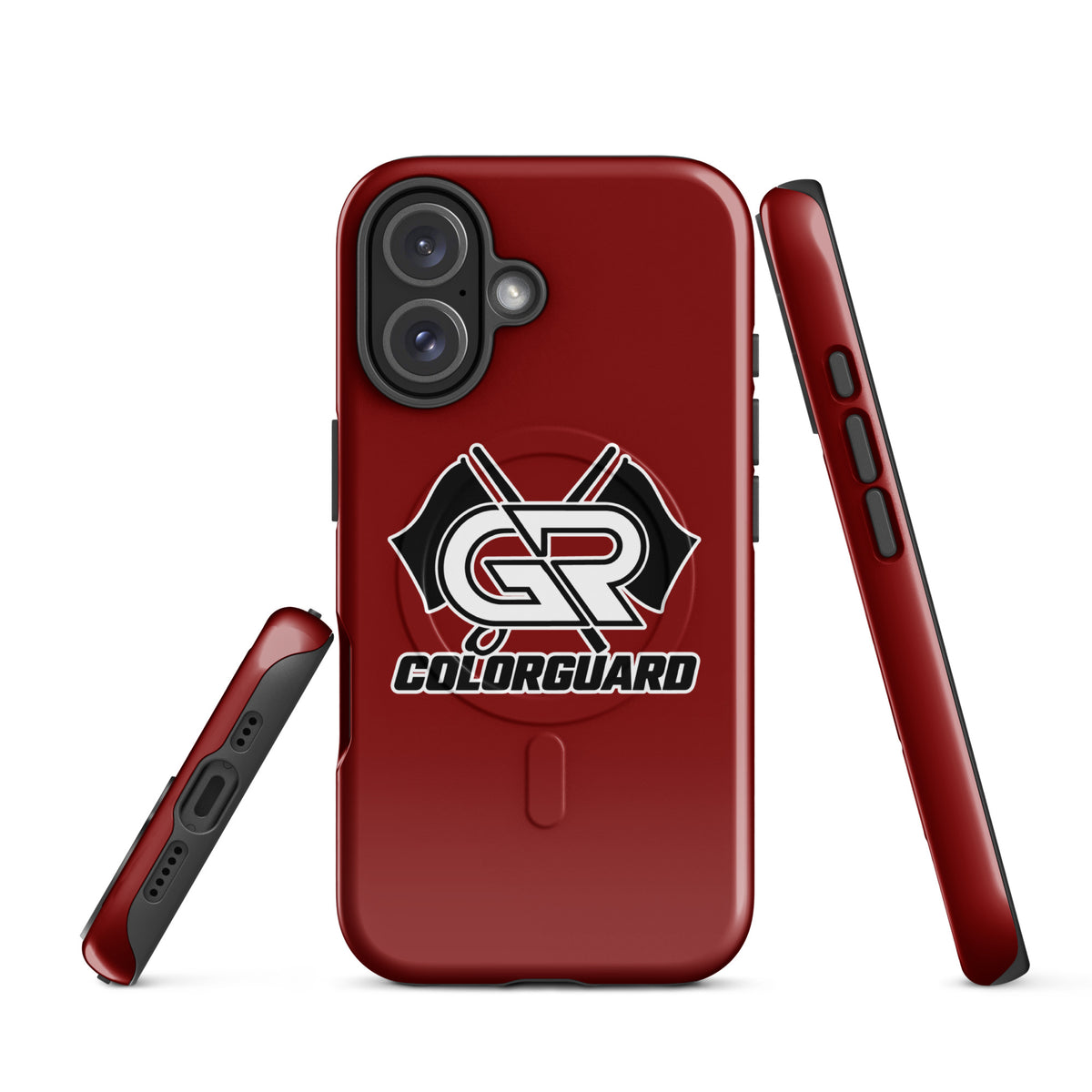 Magsafe Tough Case for iPhone | George Ranch High School Colorguard | Crest Logo