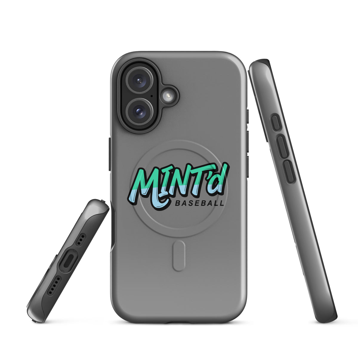 Magsafe Tough Case for iPhone | MINT'd Baseball | Crets Logo