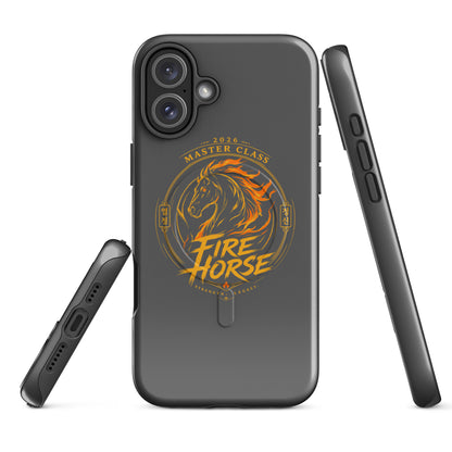 Magsafe Tough Case for iPhone | Fire Horse Masters | Crest Logo