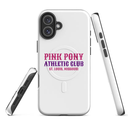 Magsafe Tough Case for iPhone | Pink Pony Athletic Club | Athletic Wordmark Logo