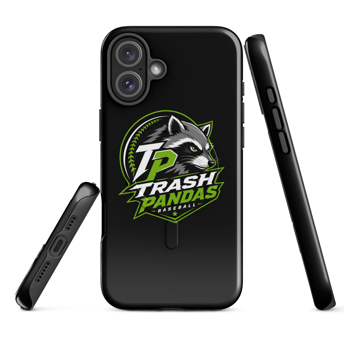 Magsafe Tough Case for iPhone | Trash Pandas Baseball Organization | Crest Logo