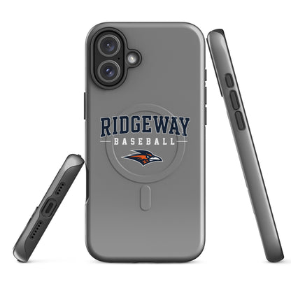 Magsafe Tough Case for iPhone | Ridgeway High School Baseball | Modern Script Logo