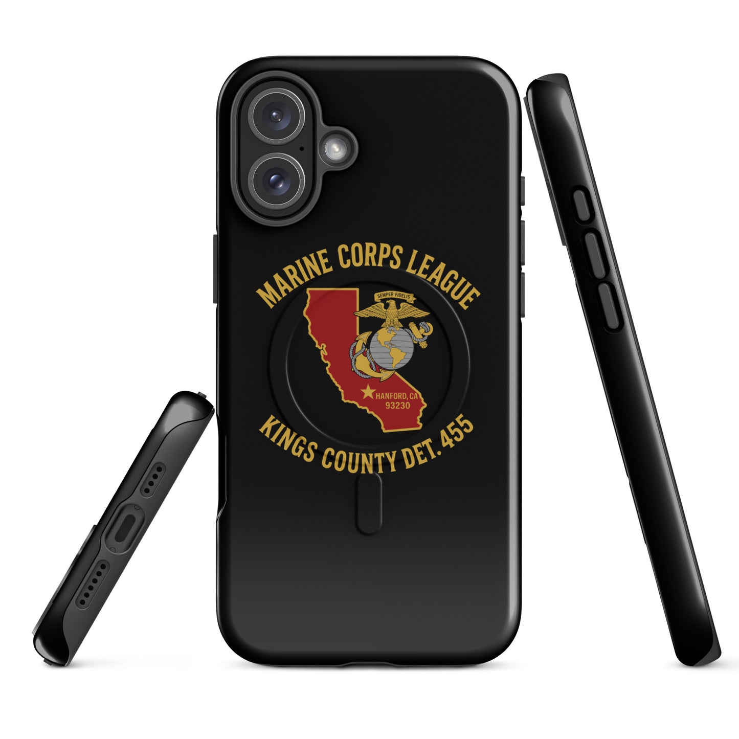 Magsafe Tough Case for iPhone | Marine Corps League kings County Det 455 | Crest Logo