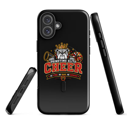 Magsafe Tough Case for iPhone | PTE Bulldog Cheer | Crest Logo