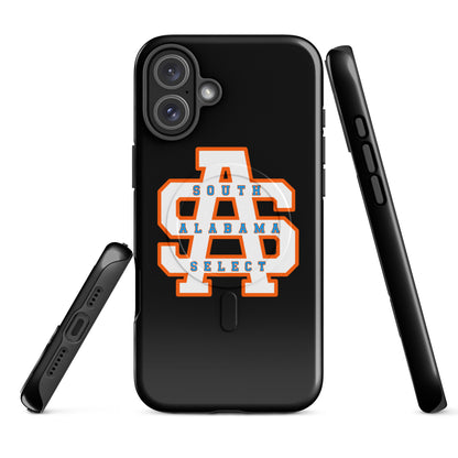 Magsafe Tough Case for iPhone | South Alabama Select 8U | Letter Crest Logo