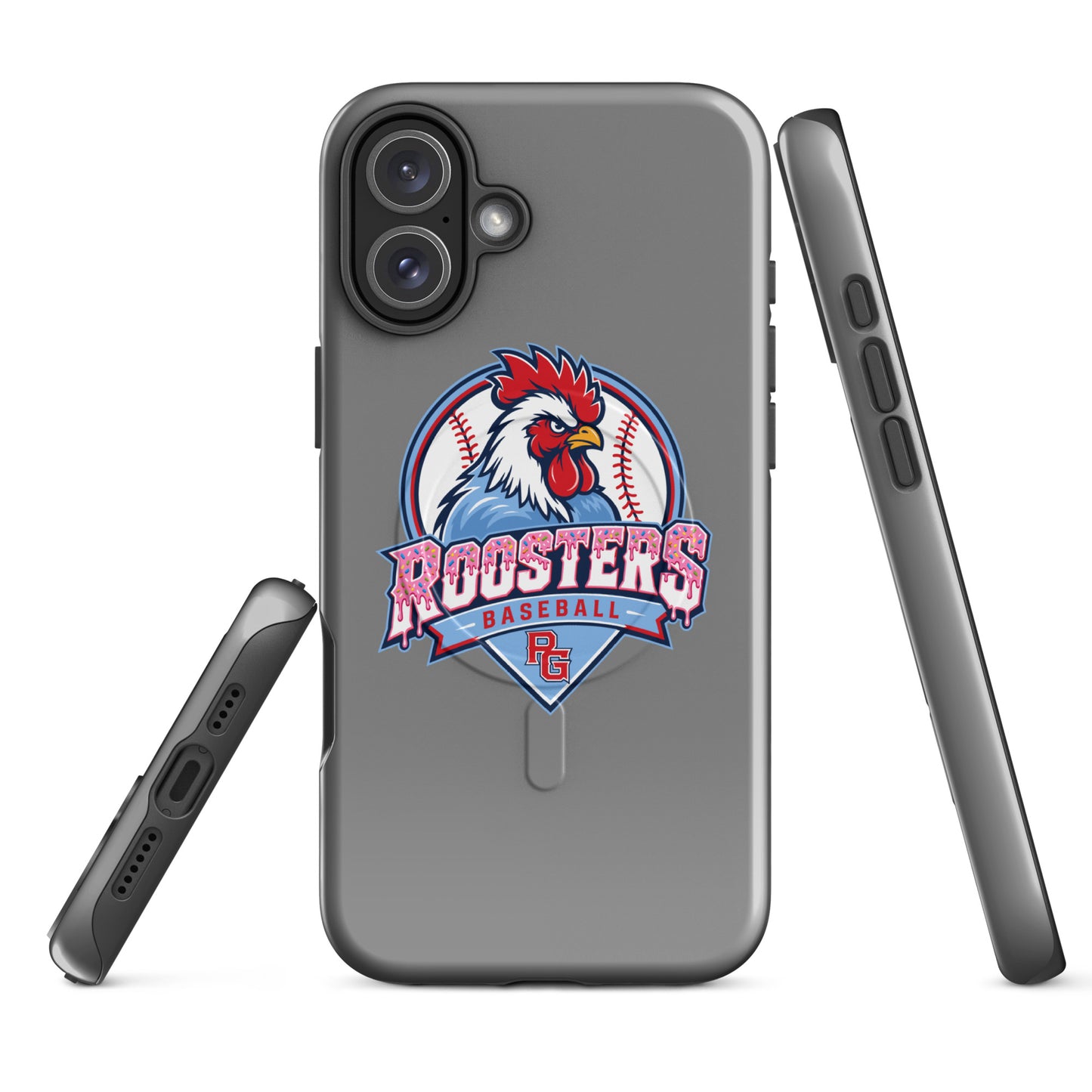 Magsafe Tough Case for iPhone | Rooster Nation | Emblem Logo