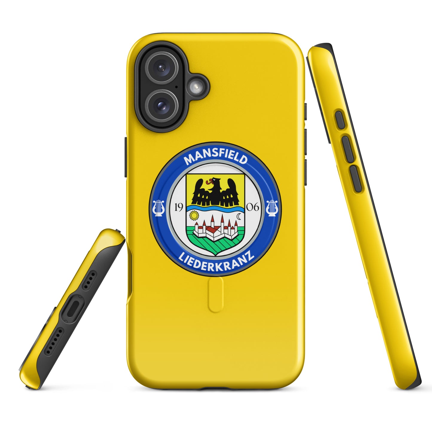 Magsafe Tough Case for iPhone | Liederkranz Soccer Club | Badge Logo