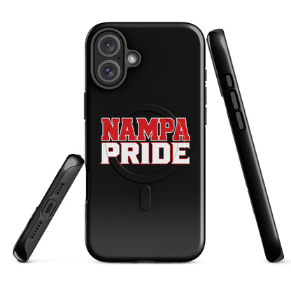 Magsafe Tough Case for iPhone | Nampa Pride | Letter Mark Logo