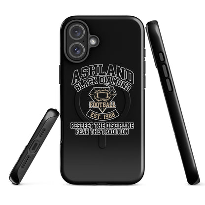 Magsafe Tough Case for iPhone | Ashland Black Diamonds | Emblem Logo