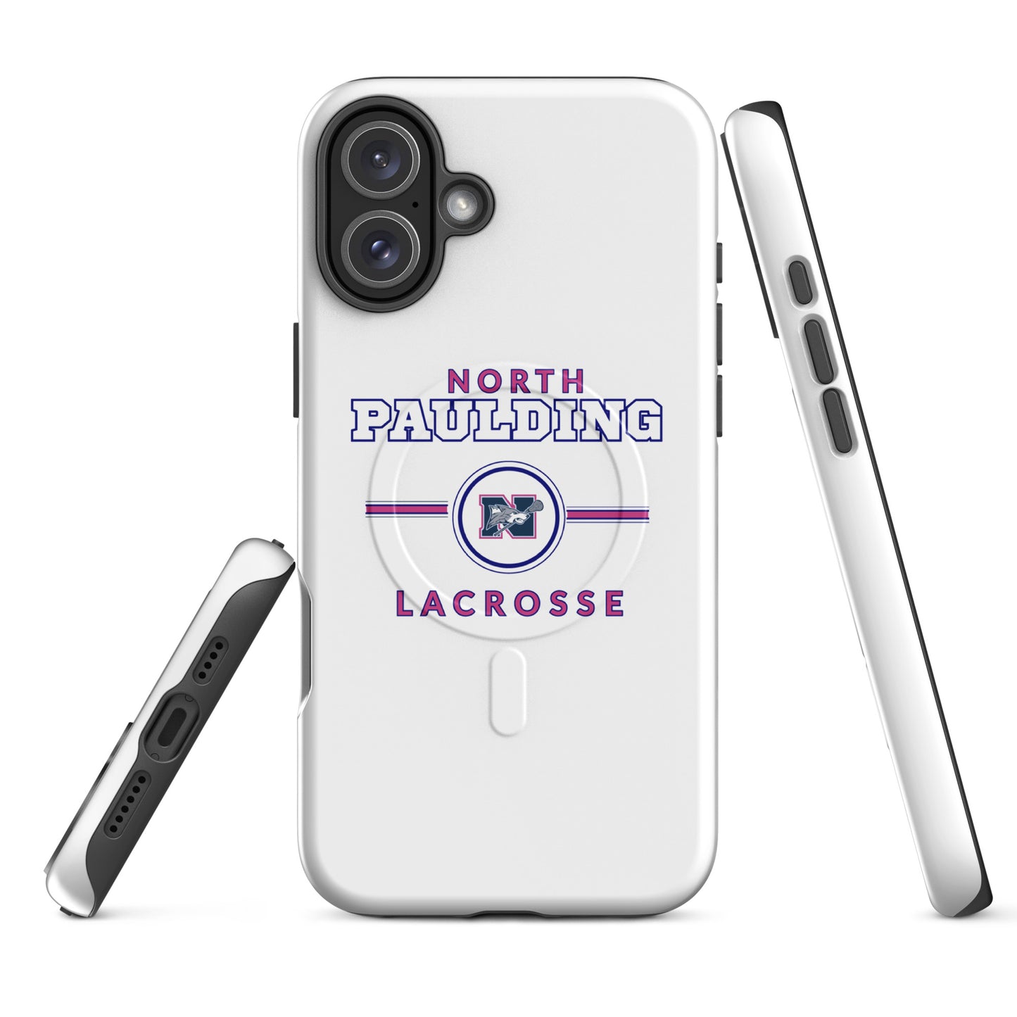 Magsafe Tough Case for iPhone | North Paulding Lacrosse | Valor Logo
