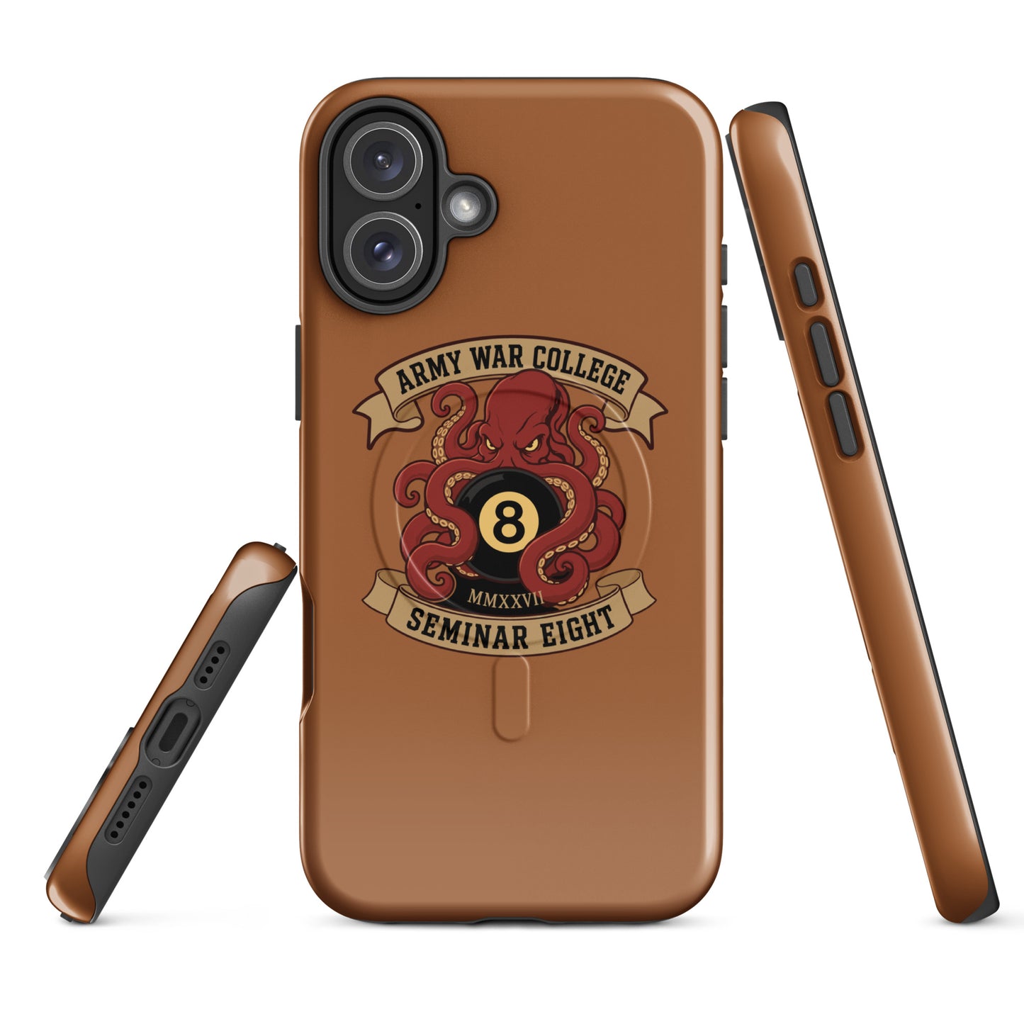 Magsafe Tough Case for iPhone | Army War College (Seminar 8) | Crest Logo