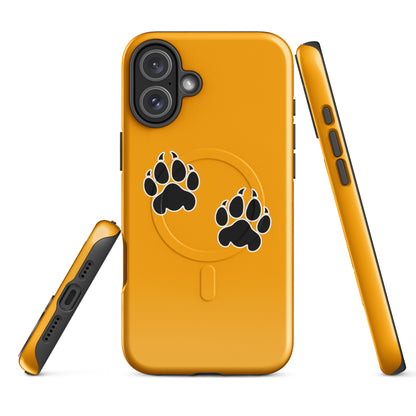 Magsafe Tough Case for iPhone | Orange Wave Marching Band | Paw Mark Logo