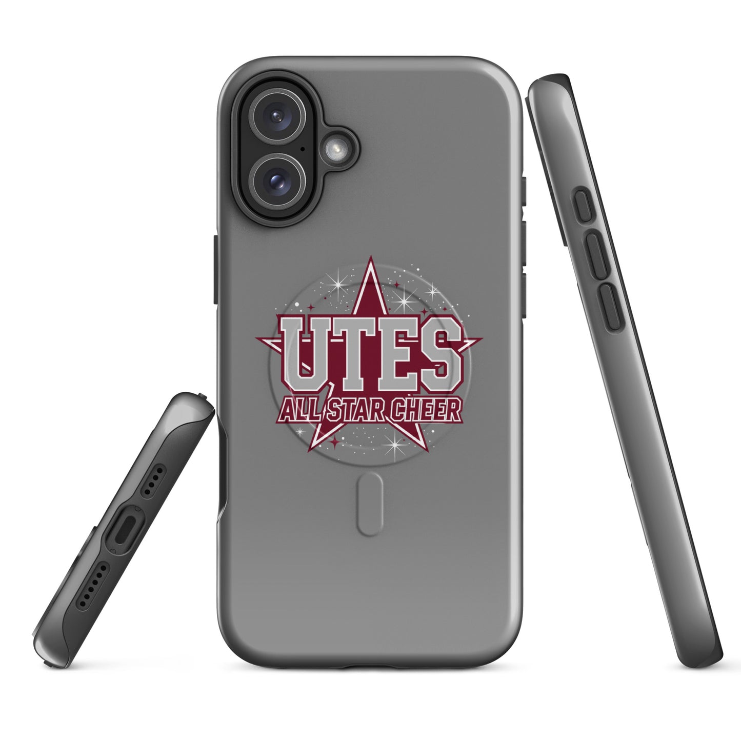 Magsafe Tough Case for iPhone | Utes Allstar Cheer | Crest Logo