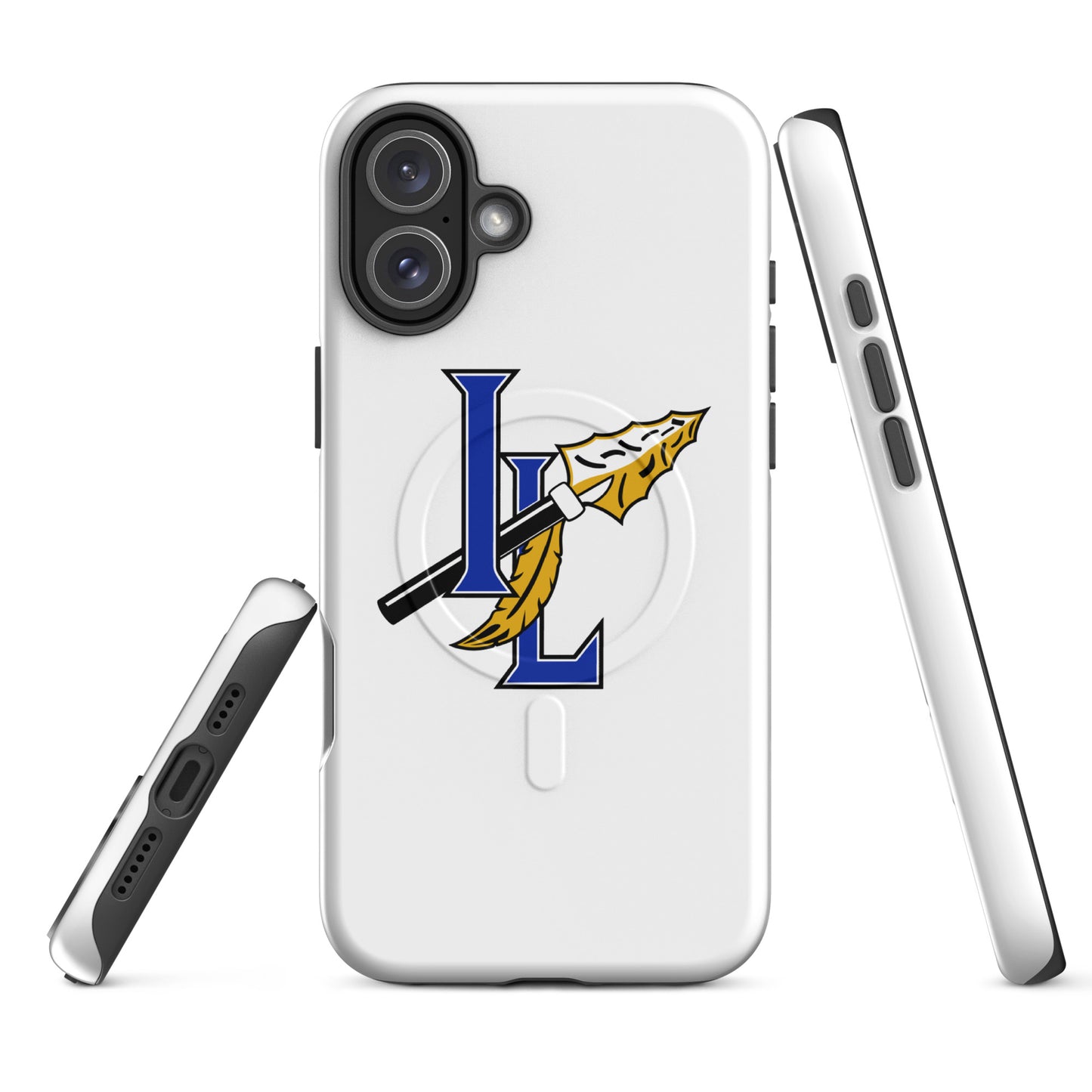 Magsafe Tough Case for iPhone | Indian Land Middle School Volleyball | Spear Athletic Logo