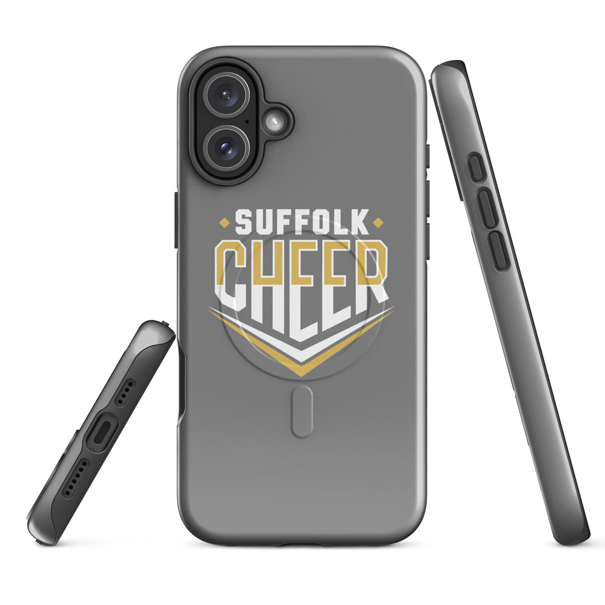 Magsafe Tough Case for iPhone | Suffolk University Cheerleading | Emblem Logo