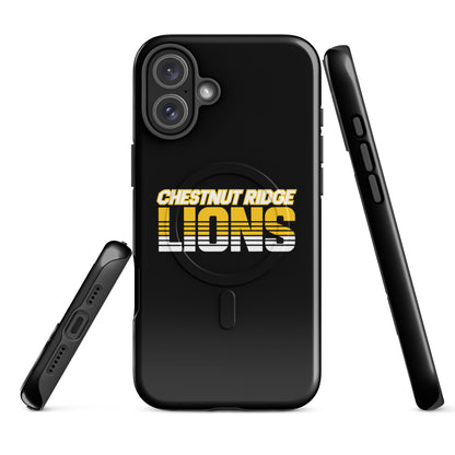 Magsafe Tough Case for iPhone | Chestnut Ridge Lions Football | Script Logo