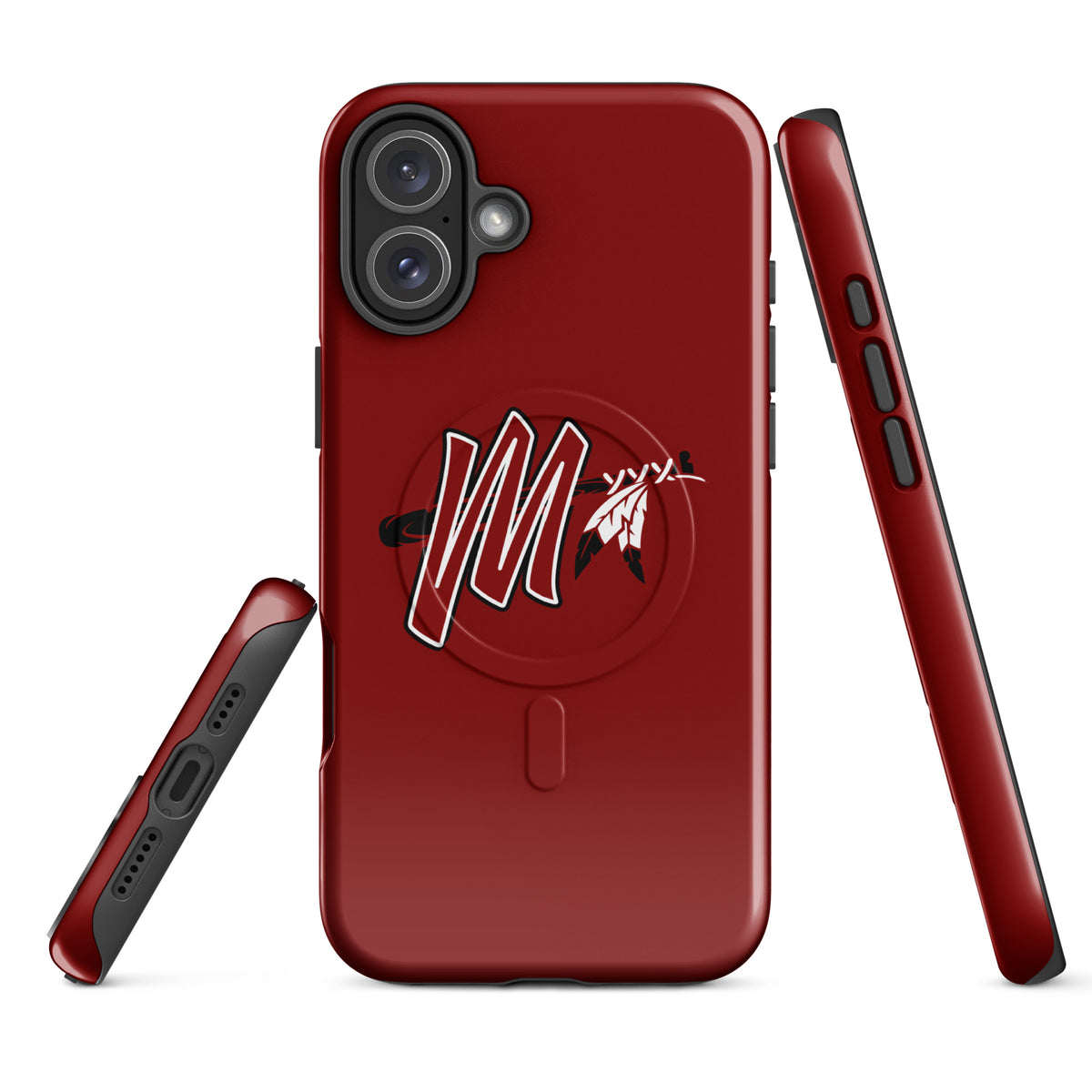 Magsafe Tough Case for iPhone | Mohawks Baseball 8u | Crrest Logo