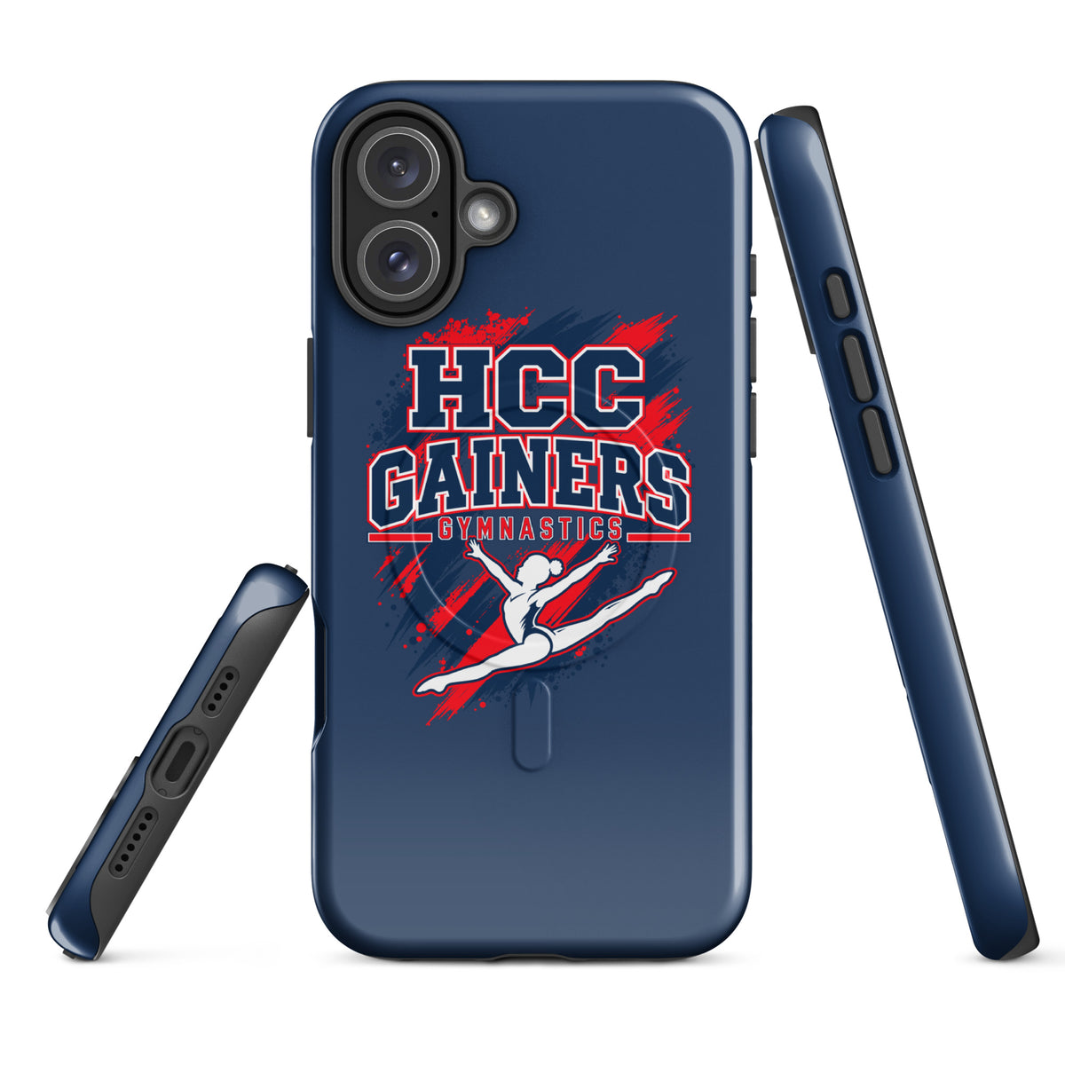 Magsafe Tough Case for iPhone | HCC Gymnastics | Crest Logo