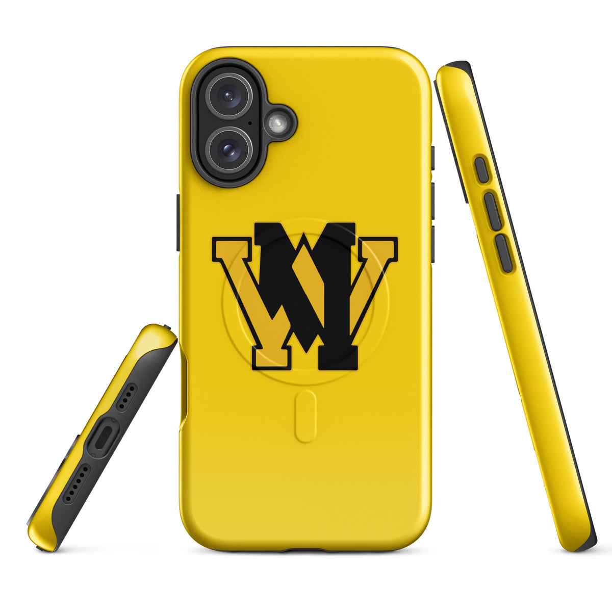 Magsafe Tough Case for iPhone | West Milford Indoor Track & Field Team | Emblem Logo