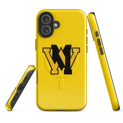Magsafe Tough Case for iPhone | West Milford Indoor Track & Field Team | Emblem Logo