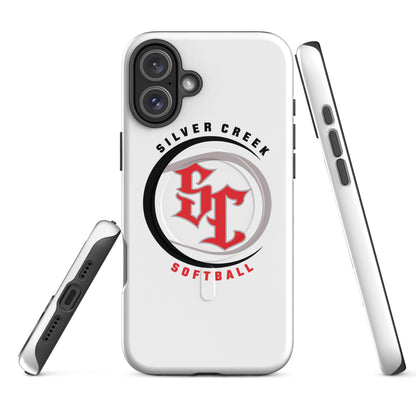 Magsafe Tough Case for iPhone | Silver Creek 12U Schreiber | Emblem Logo