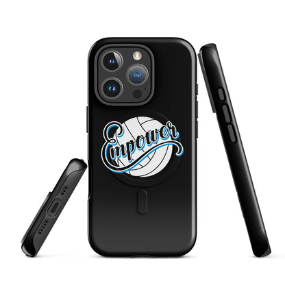 Magsafe Tough Case for iPhone | Empower Volleyball Club | Emblem Logo