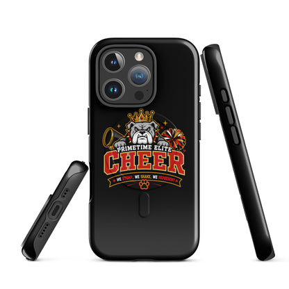 Magsafe Tough Case for iPhone | PTE Bulldog Cheer | Crest Logo