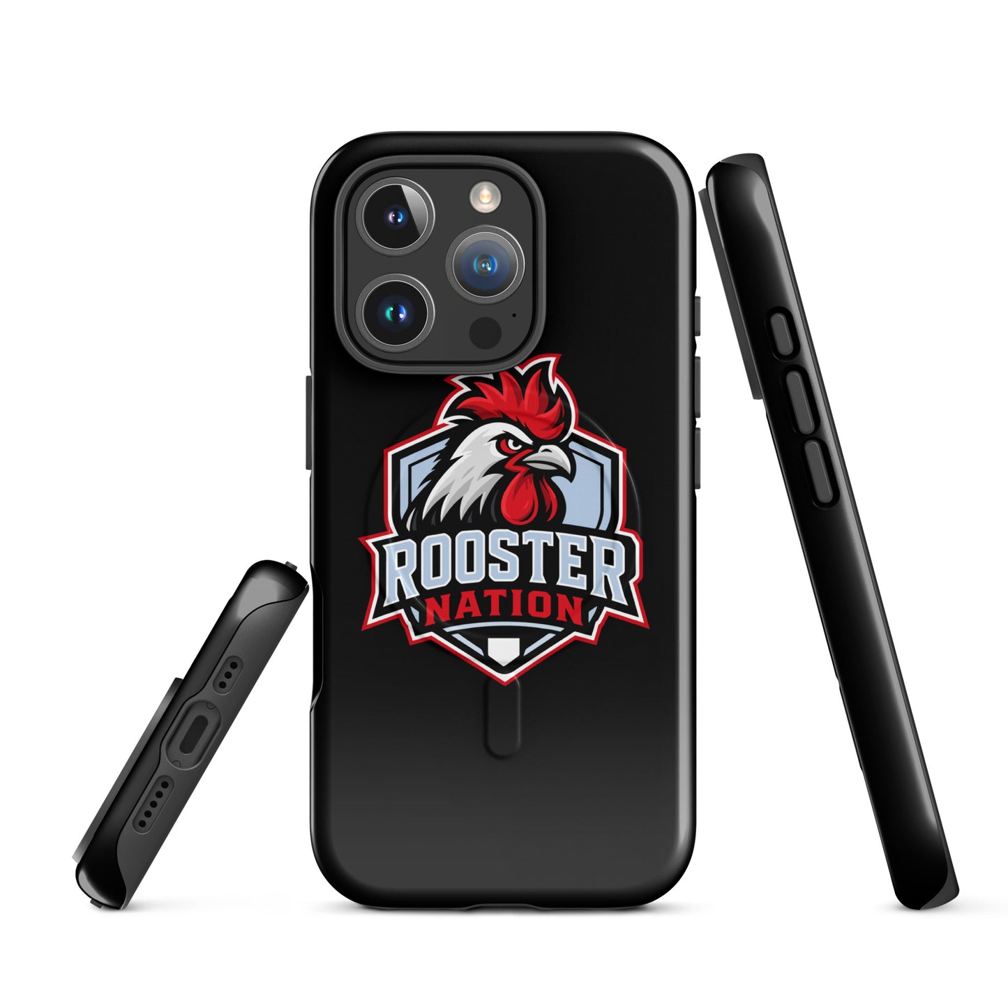 Magsafe Tough Case for iPhone | Rooster Nation | Shield Logo