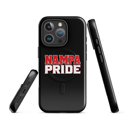 Magsafe Tough Case for iPhone | Nampa Pride | Letter Mark Logo
