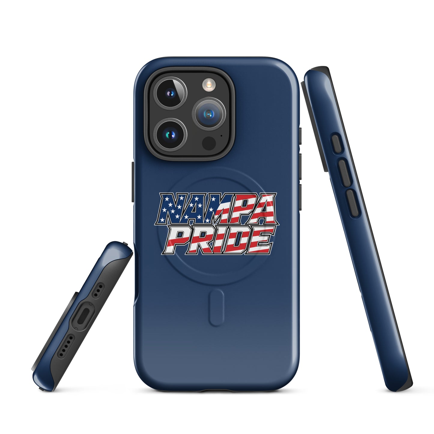 Magsafe Tough Case for iPhone | Nampa Pride | Modern Script Logo