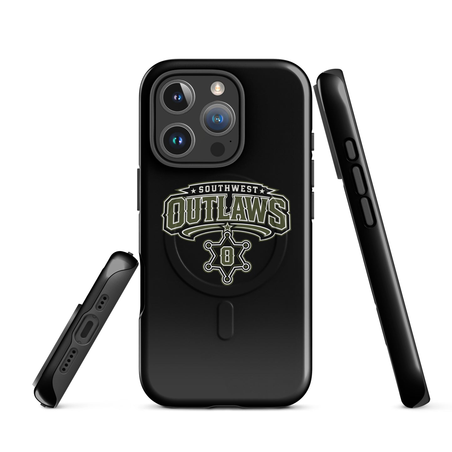 Magsafe Tough Case for iPhone | Southwest Outlaws | Frontier Athletics Logo