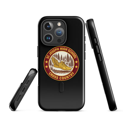 Magsafe Tough Case for iPhone | St. Joseph High School - Cross Country | Badge Logo