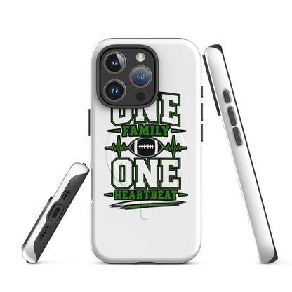 Magsafe Tough Case for iPhone | Celina Black Football | Modern Script Logo