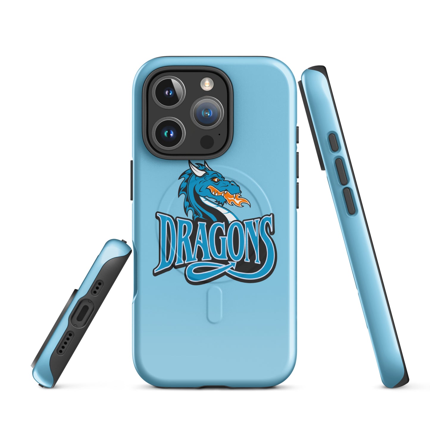 Magsafe Tough Case for iPhone | International Studies Middle School Volleyball | Emblem Logo