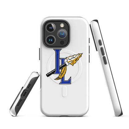 Magsafe Tough Case for iPhone | Indian Land Middle School Volleyball | Spear Athletic Logo