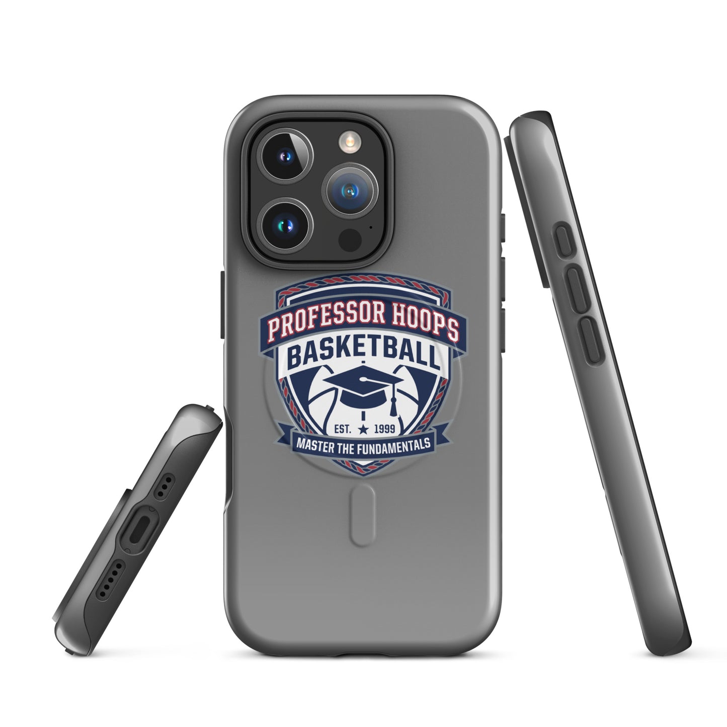 Magsafe Tough Case for iPhone | Professor Hoops Basketball | Crest Logo