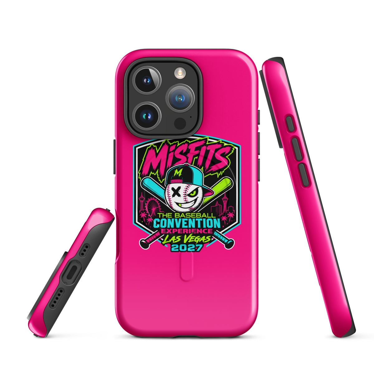 Magsafe Tough Case for iPhone | Misfits Baseball | Shield Logo