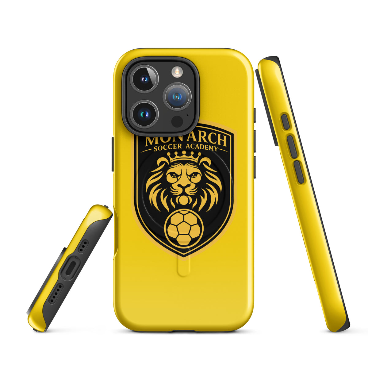 Magsafe Tough Case for iPhone | Monarch Soccer Academy | Shield Logo
