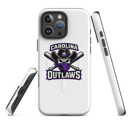 Magsafe Tough Case for iPhone | Carolina Outlaws Baseball | Crest Logo