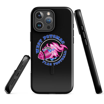 Magsafe Tough Case for iPhone | West Potomac Flag Football | Crest Logo