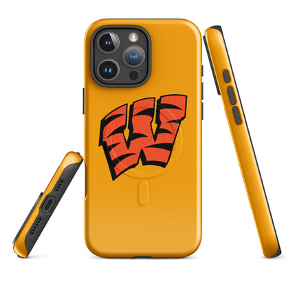 Magsafe Tough Case for iPhone | Woodlake Boys Basketball | W Crest Logo