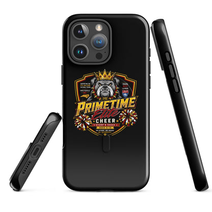 Magsafe Tough Case for iPhone | PTE Bulldog Cheer | Shield Logo
